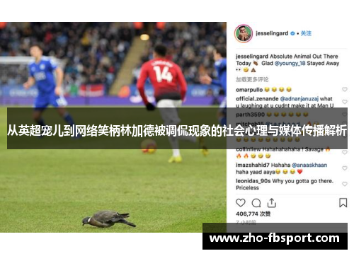从英超宠儿到网络笑柄林加德被调侃现象的社会心理与媒体传播解析 从英超宠儿到网络笑柄林加德被调侃现象的社会心理与媒体传播解析